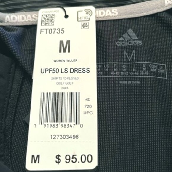 Adidas Black and Gray Mini Dress - Picture 10 of 11